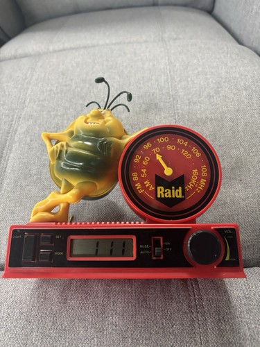 Vintage raid bug alarm - vintage,