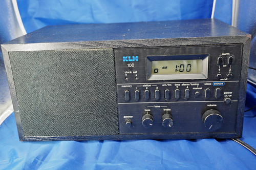 Vintage klh alarm - vintage, clock